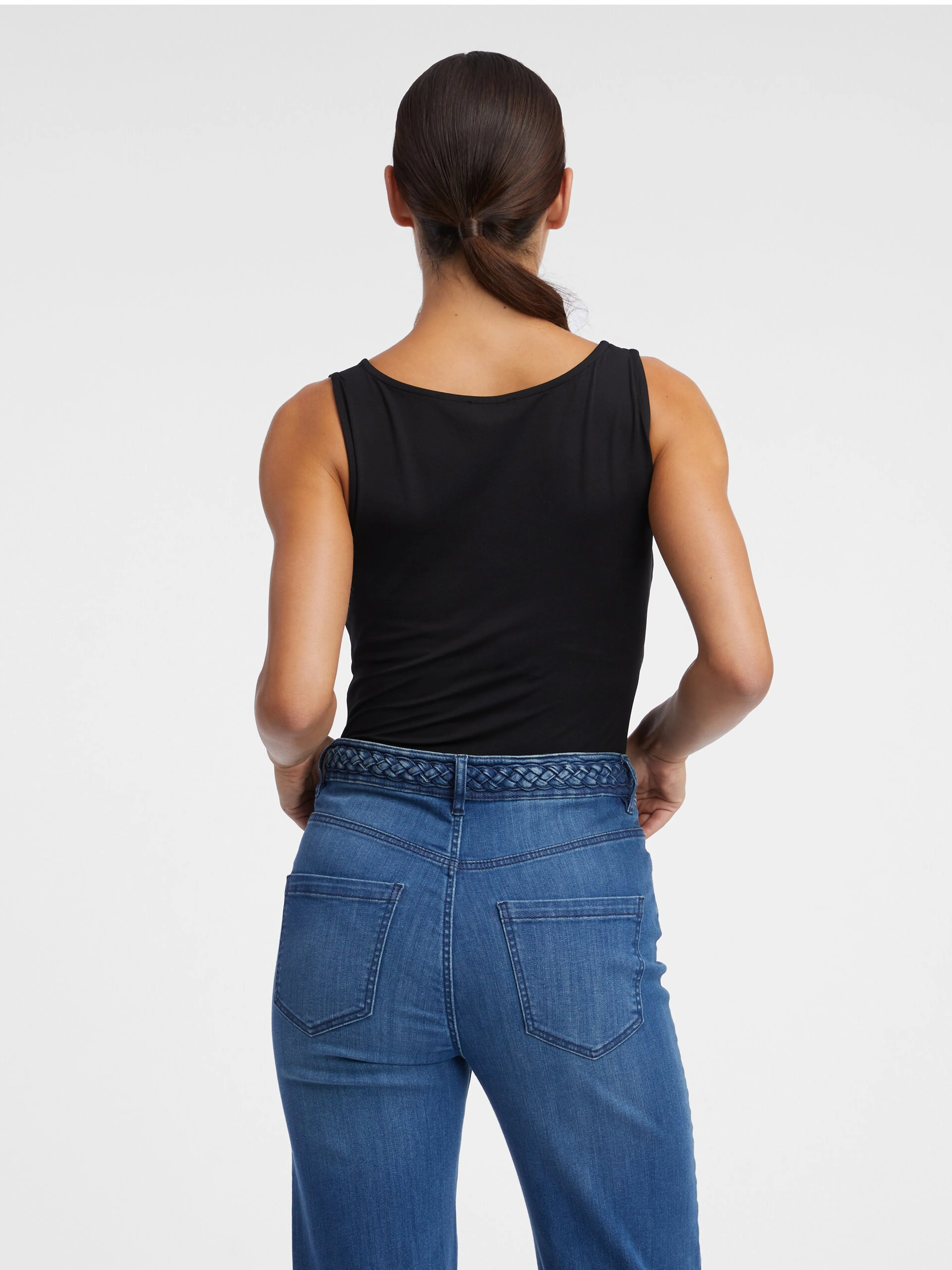 Schwarzer Damen-Body ORSAY