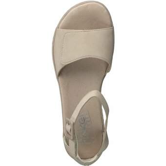 Rieker Keilsandale in beige