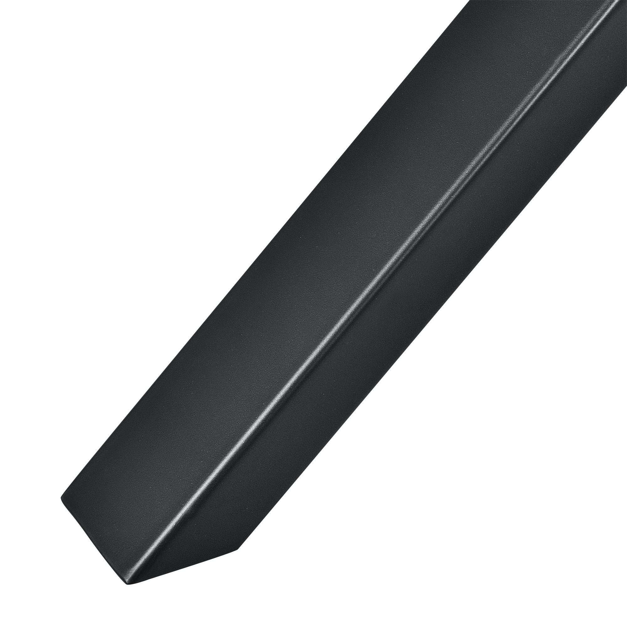 en.casa Untergestell, Greith Tischgestell 2er-Set Schwarz 59x72cm