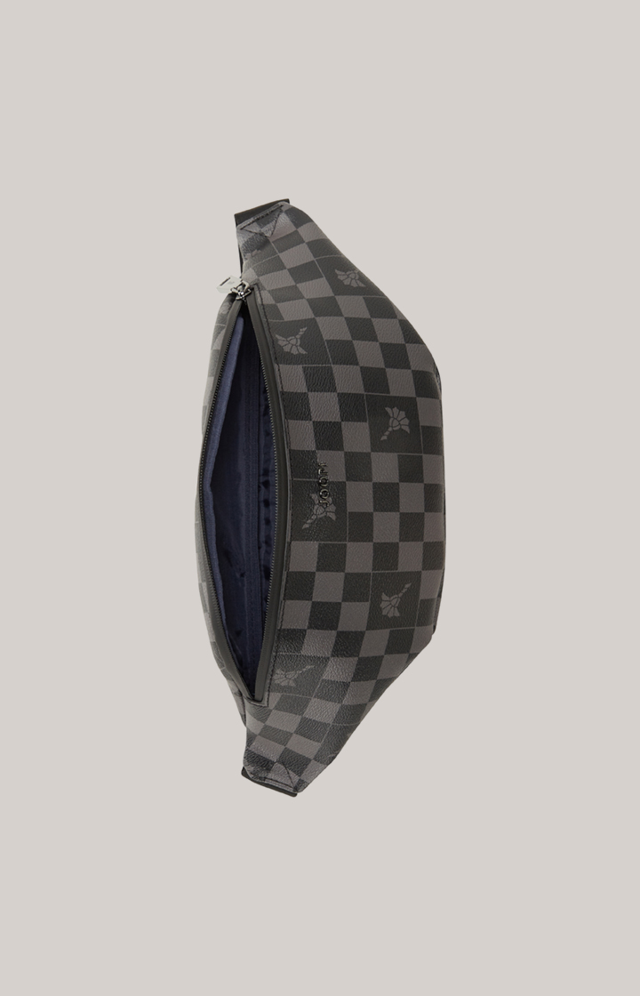 Beuteltasche Cortina Piazza Leo in Schwarz/Grau