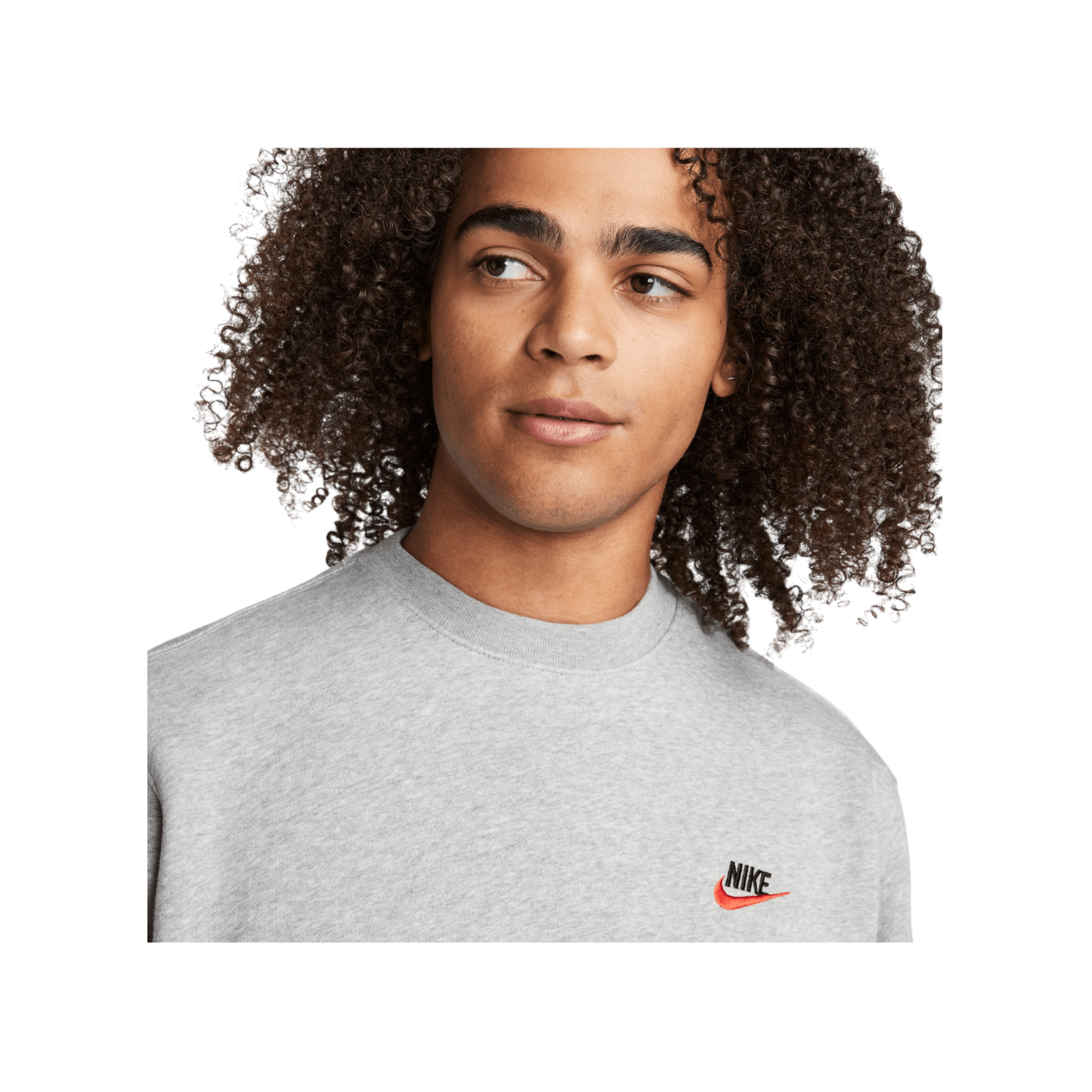 Nike Club Fleece Sweatshirt Grau F064