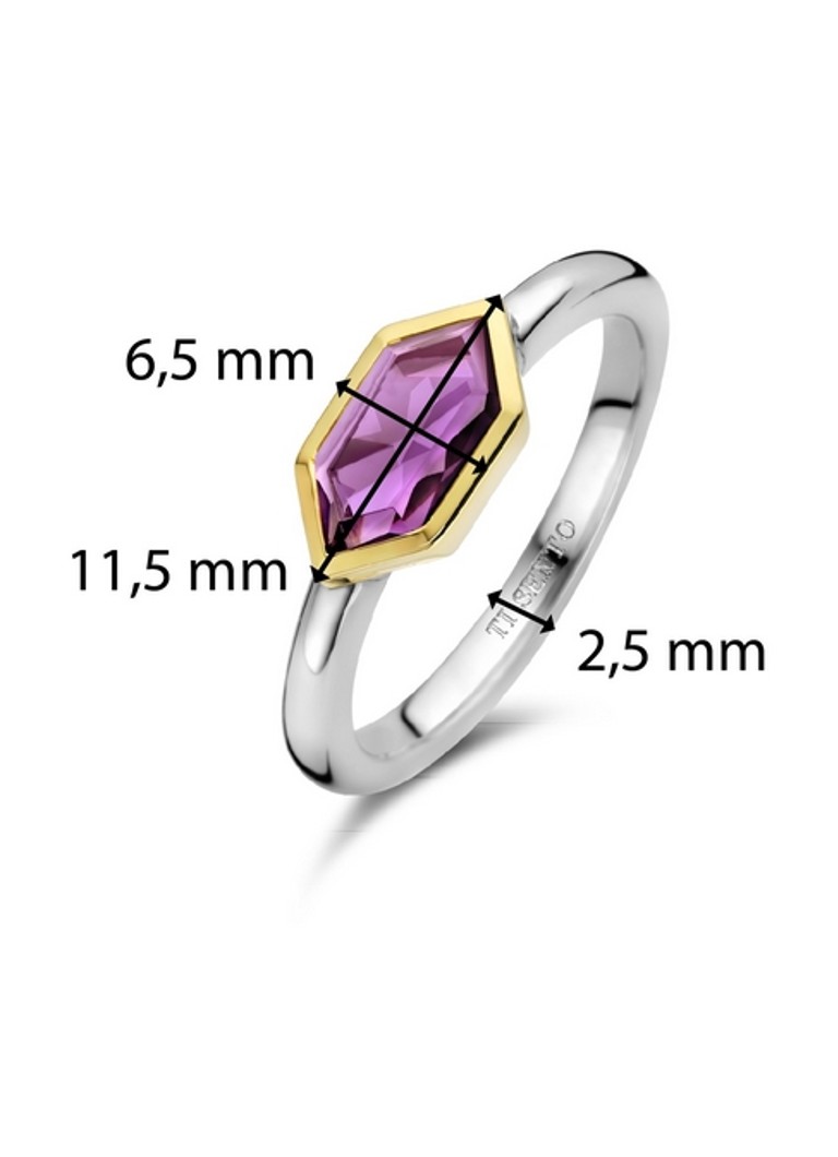 I FEEL YOU - Inel Milano din argint cu cristal 12312PU