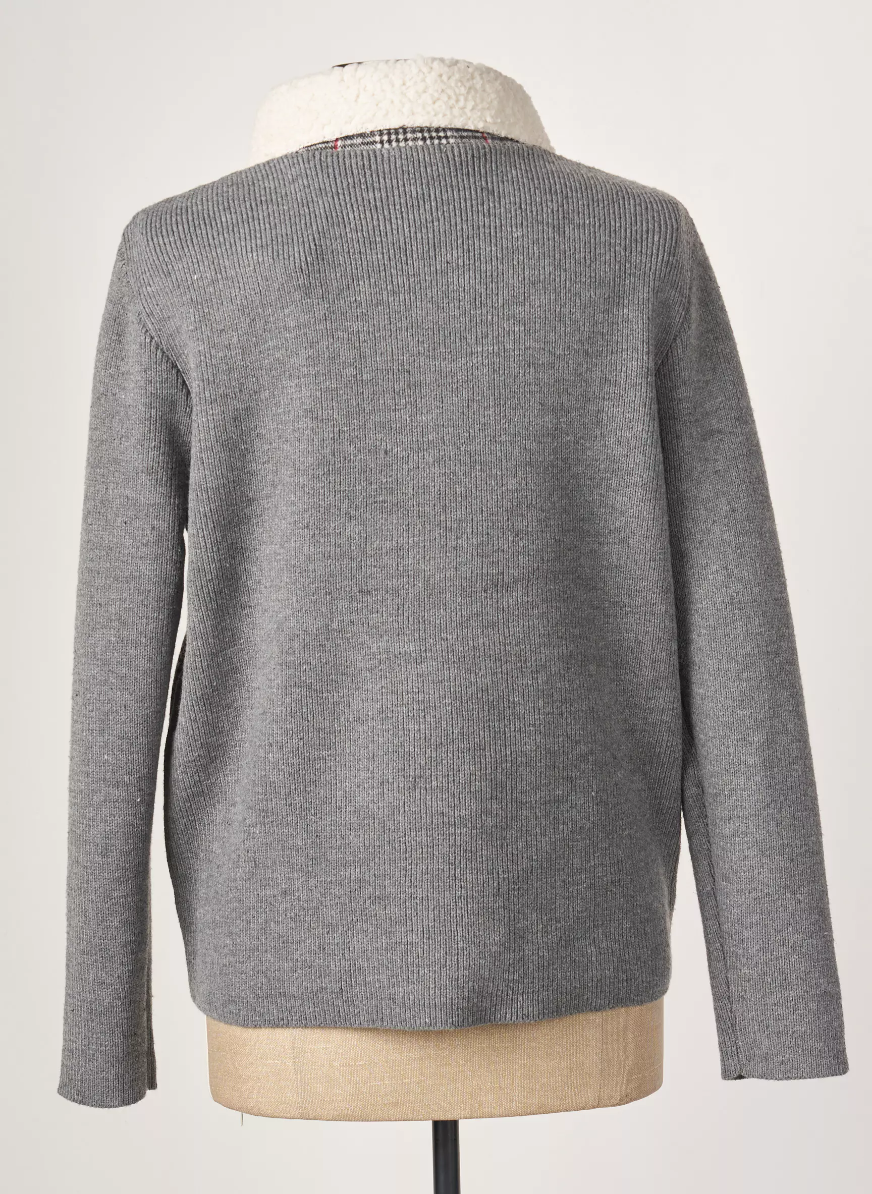 C Est Beau La Vie Vestecasual Femme couleur gris