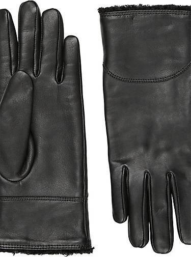 Marc O'Polo Leder-Fingerhandschuhe aus Lammnappa