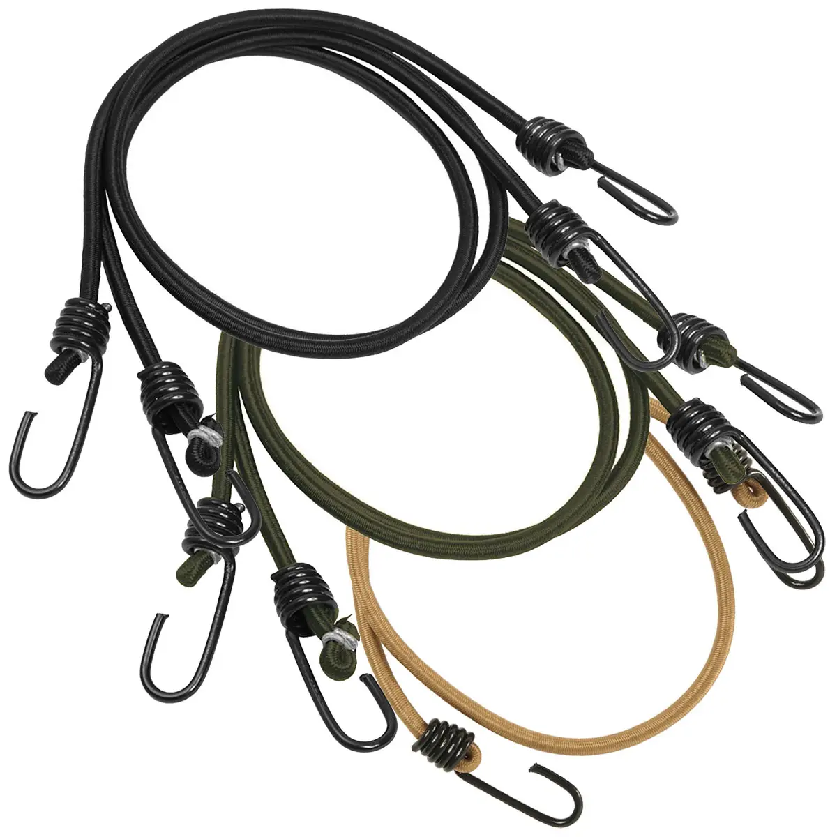 Expanderschnur mit Haken 2 Stk. versch. Farben