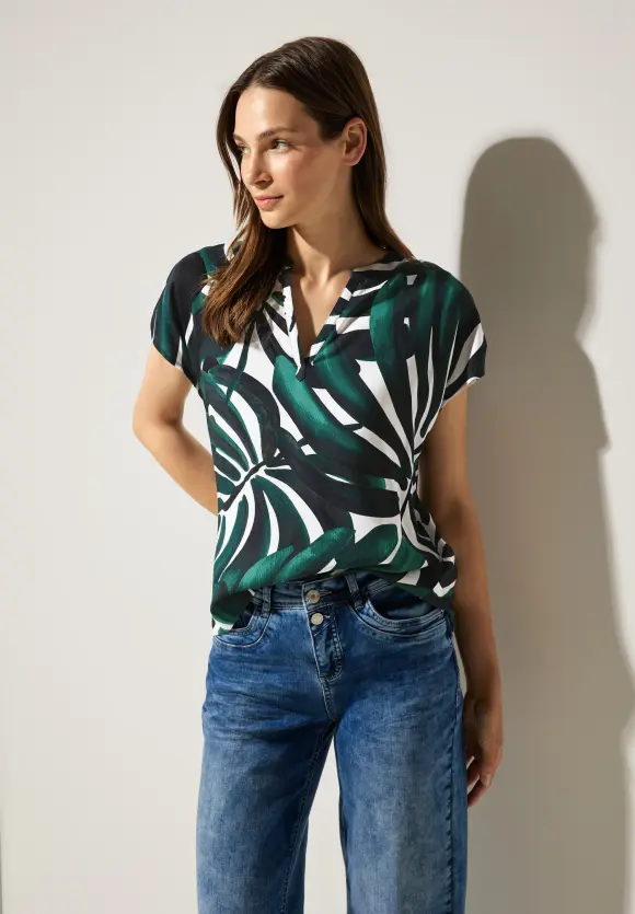 Street One Print Blusenshirt