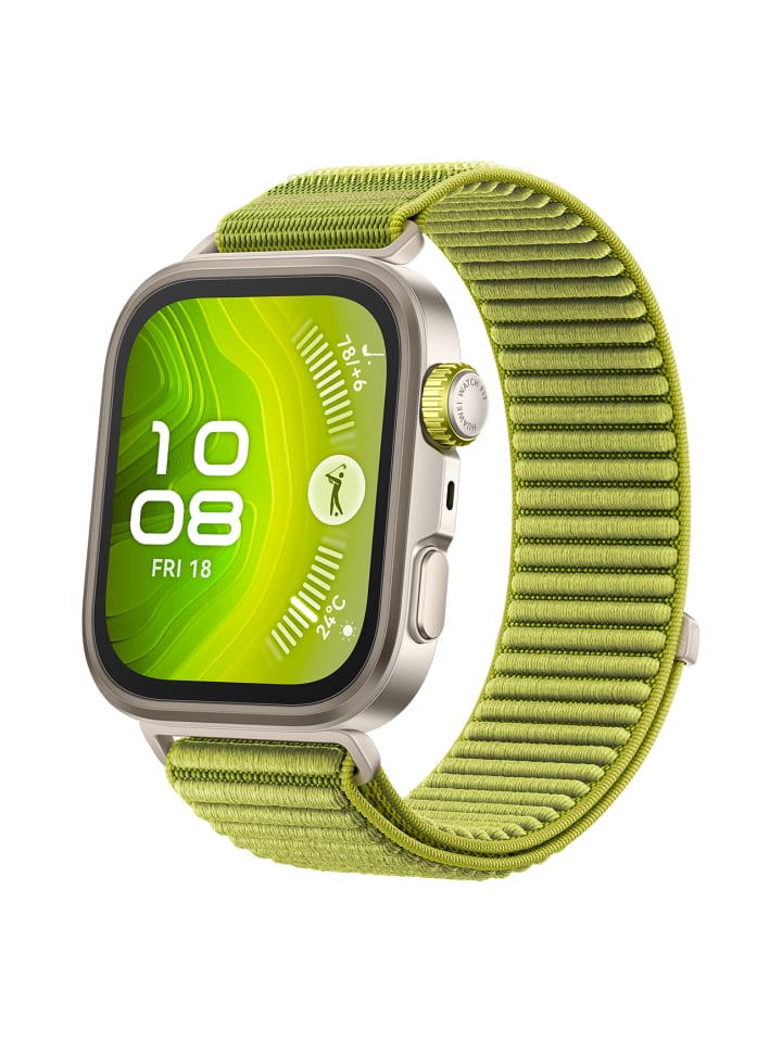 Huawei Smartwatch Watch Fit 4 Pro Bundle in grün günstig kaufen onesize