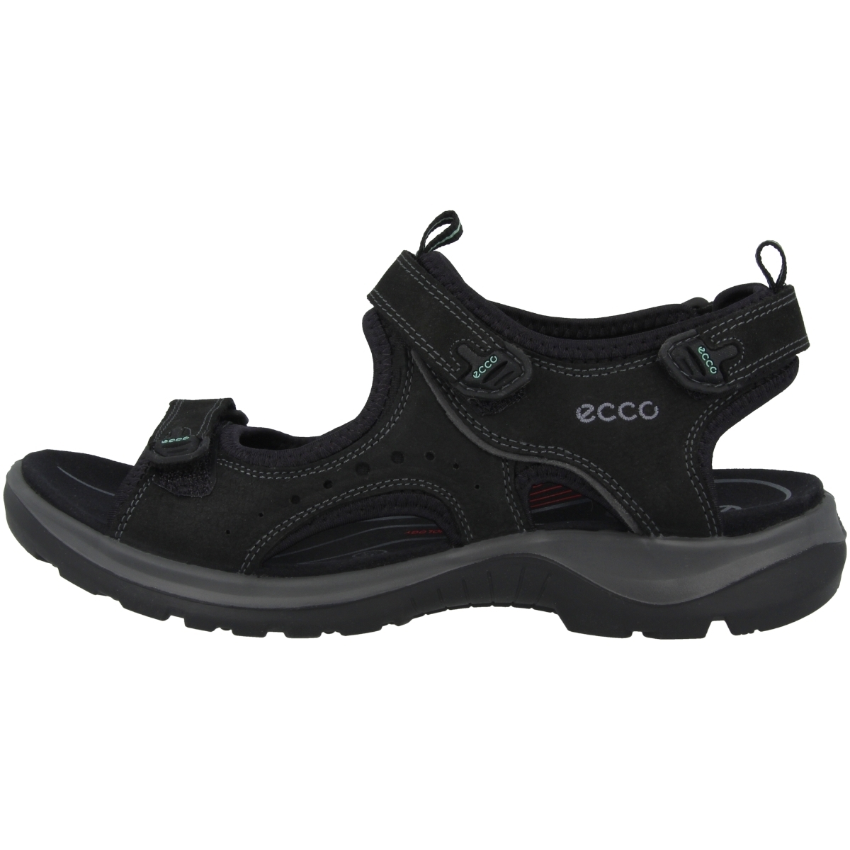 Ecco Offroad Trekkingsandale schwarz