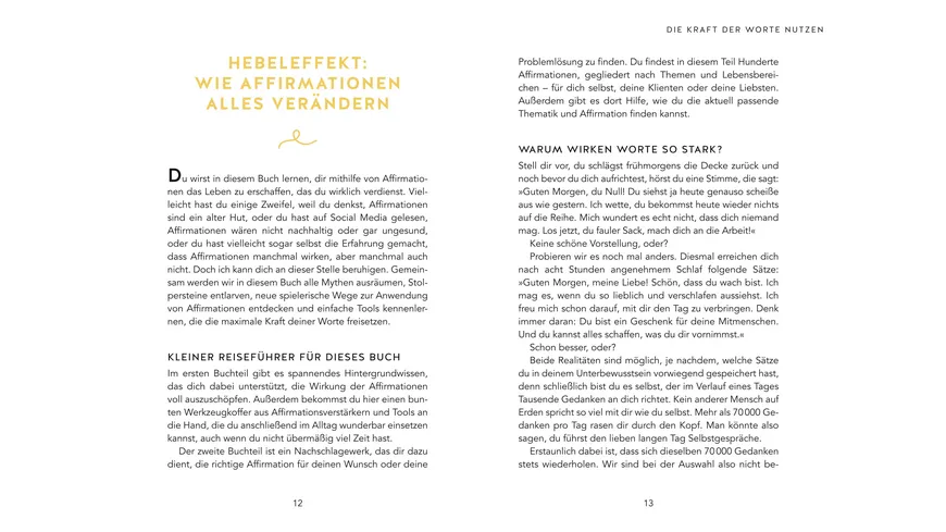 Wenn ein Satz dein Leben verändert