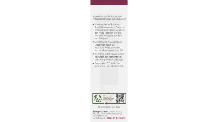 Sebamed Anti Ageing Augencreme 15 ml