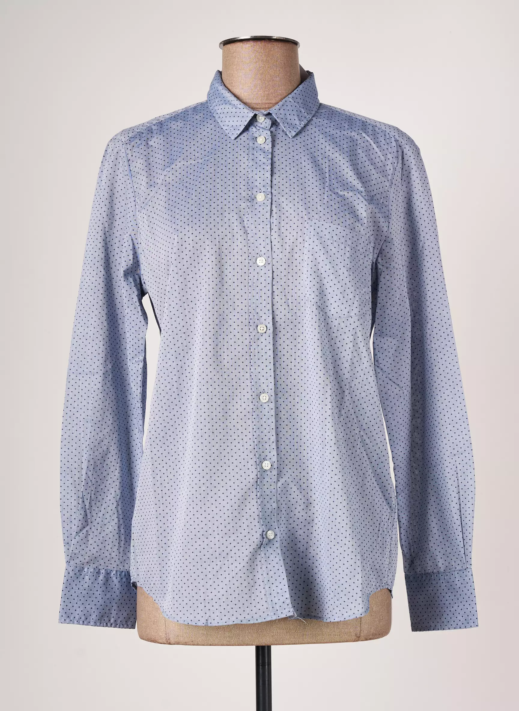 Ox Ville Chemisiers Femme couleur bleu