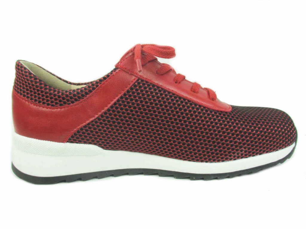 FINN COMFORT Komfort Schnürer rot Cerritos