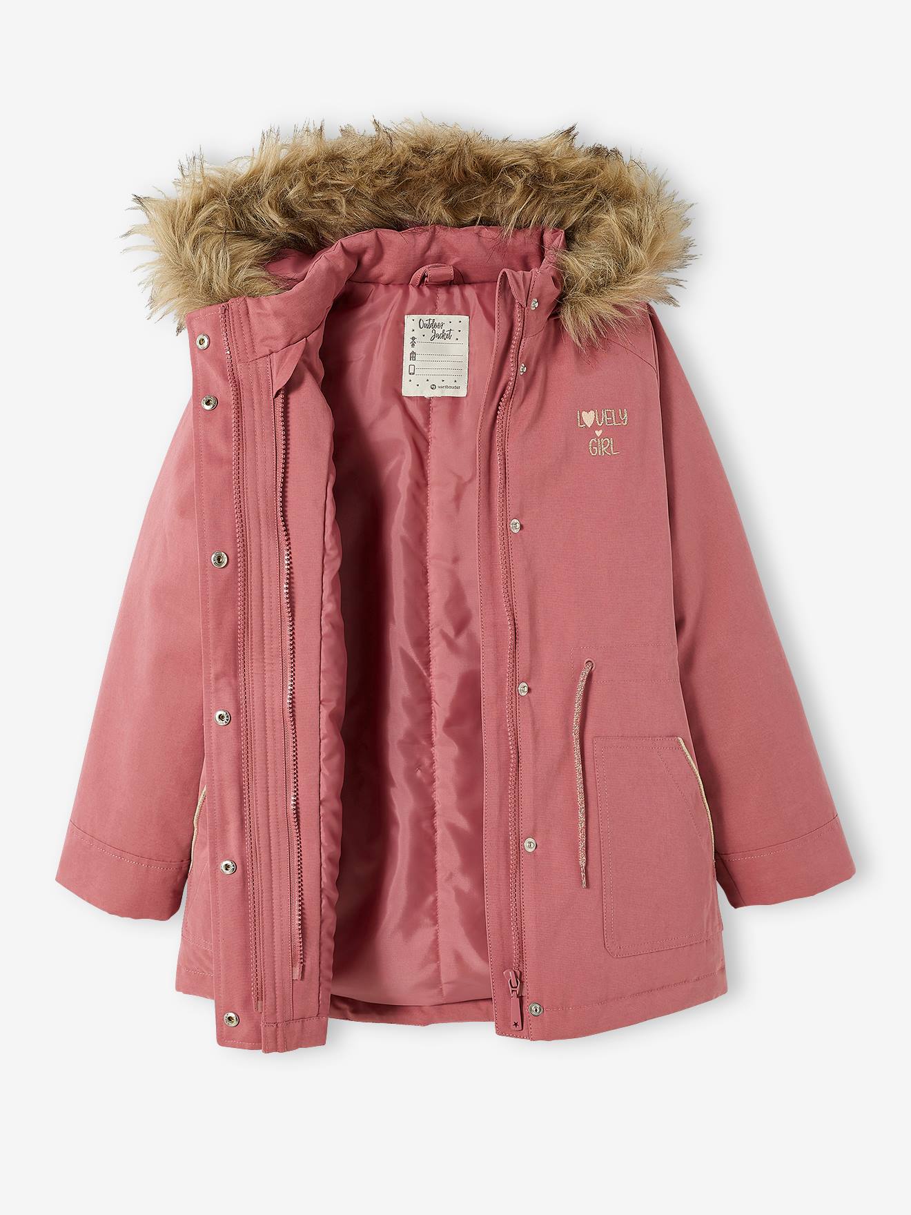 Parka 3 en 1 hiver fille vert