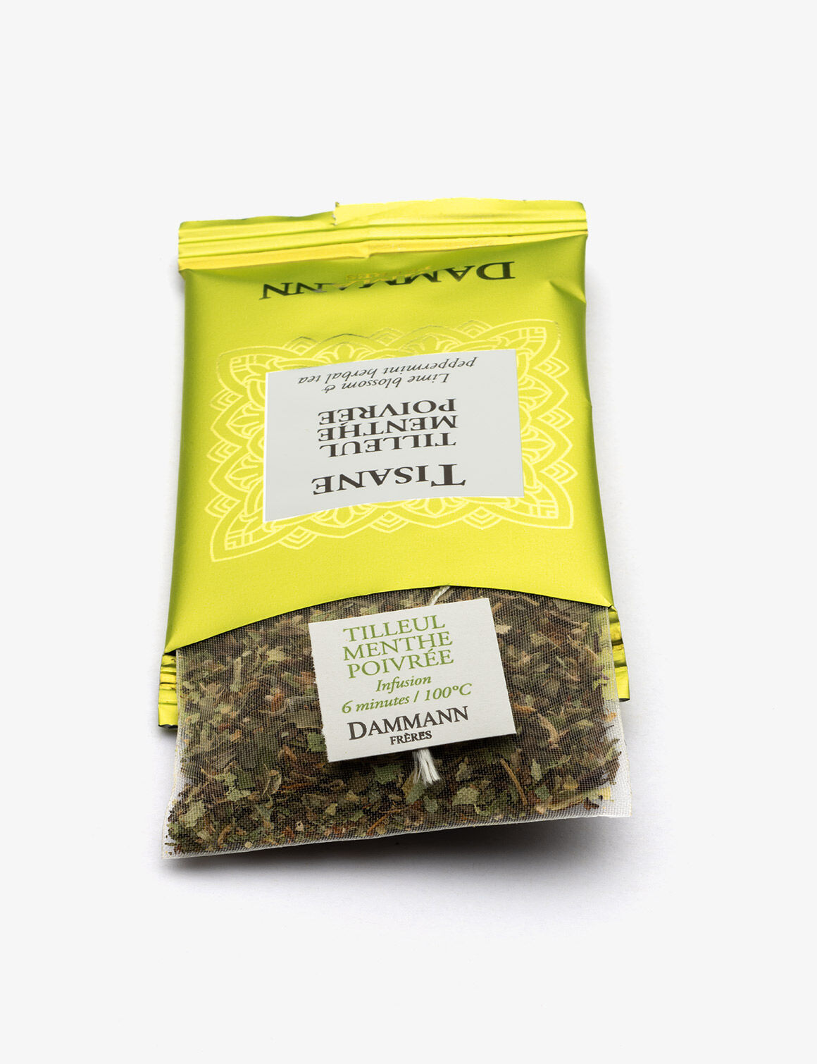 Tilleul menthe poivrée-24 sachets enveloppés