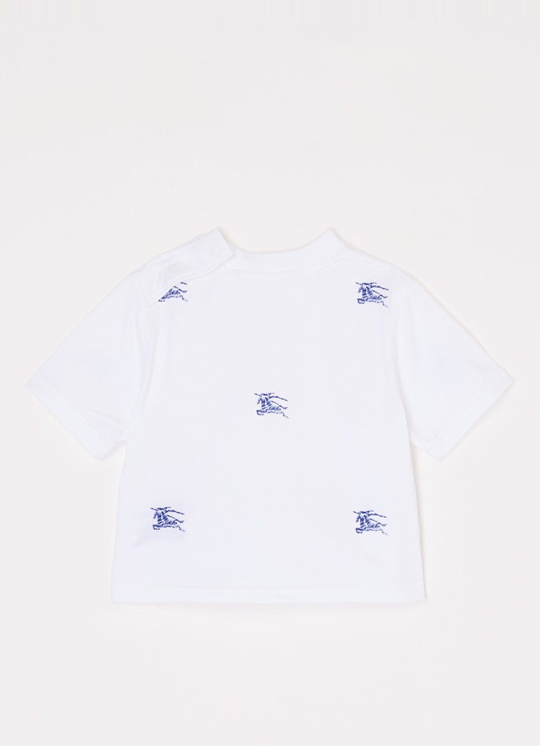Tricou Burberry Cedar din bumbac organic
