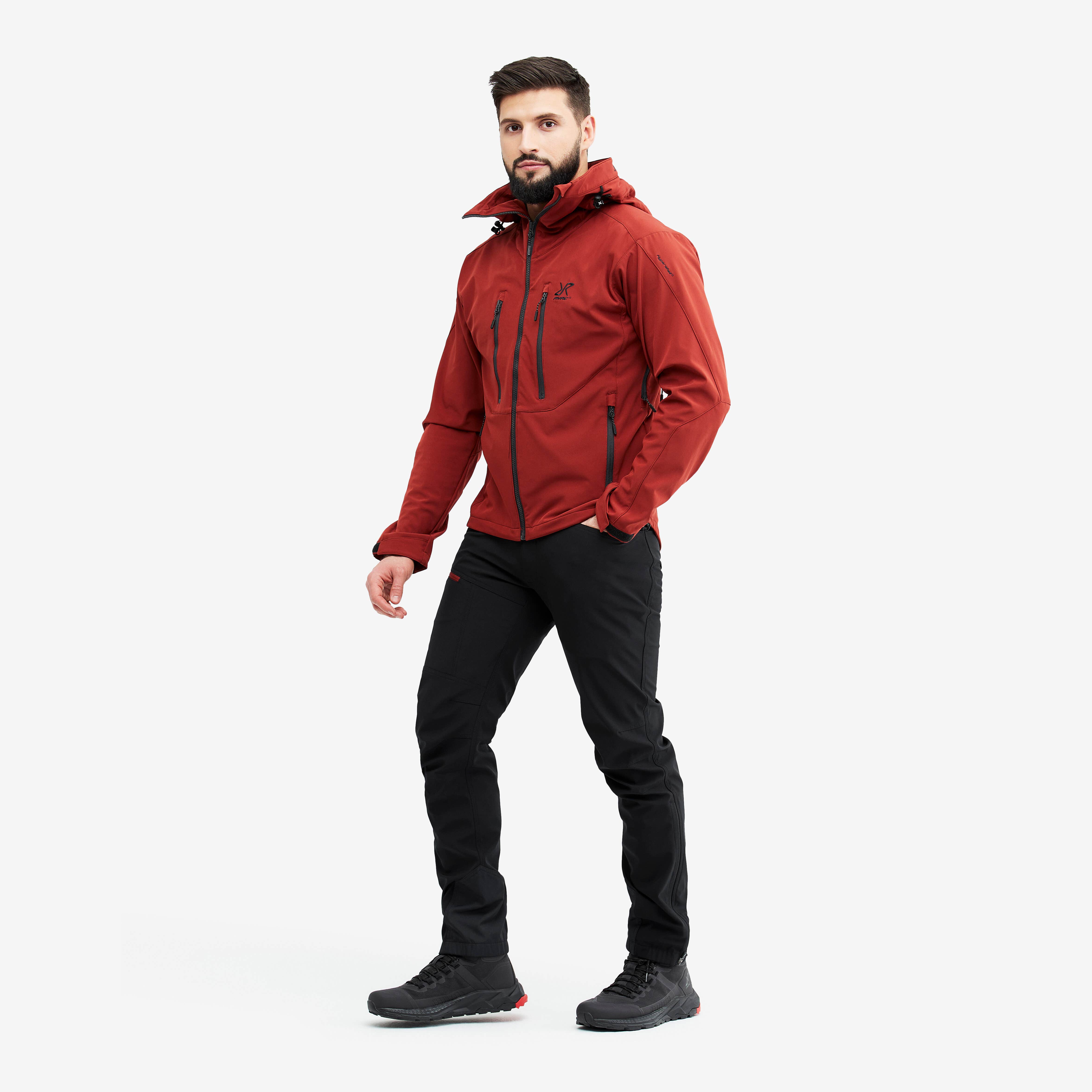 Trail Pants Homme Black/Russet Brown