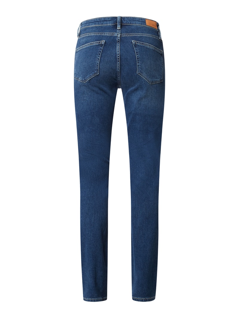 Slim Fit Jeans mit Stretch-Anteil Modell 'Betsy' in blau