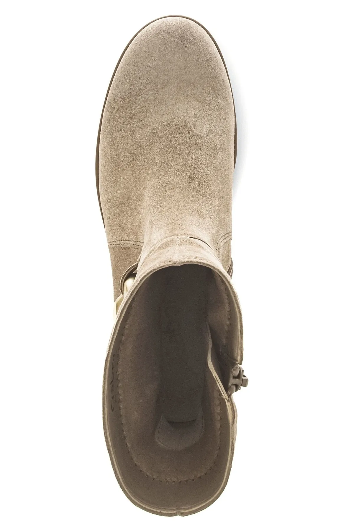 GABOR  Stiefelette - Beige - Blockabsatz