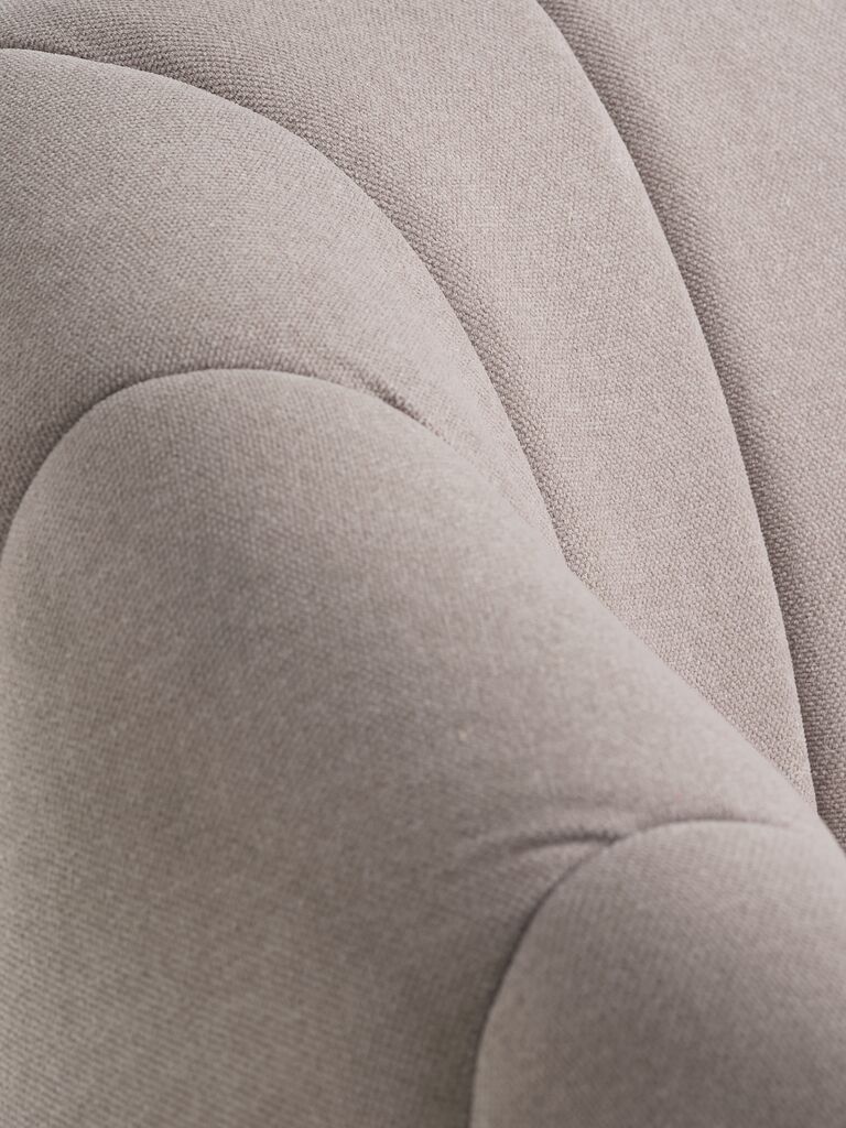 HUNDIGE Sofa HUNDIGE 2-osobowa tkanina w kolorze beżowym