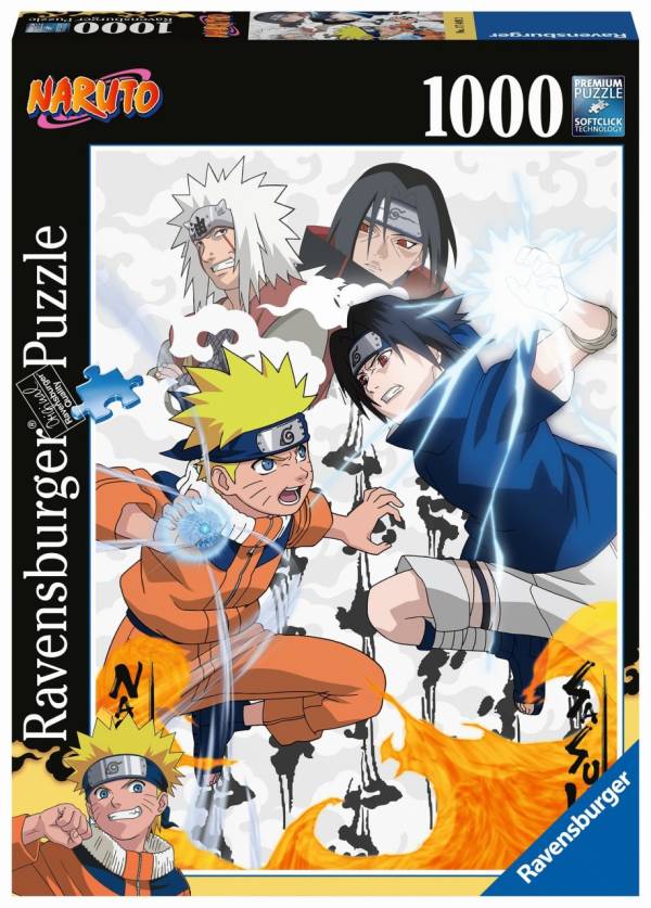 Puzzle: Naruto vs. Sasuke (1000 Teile)