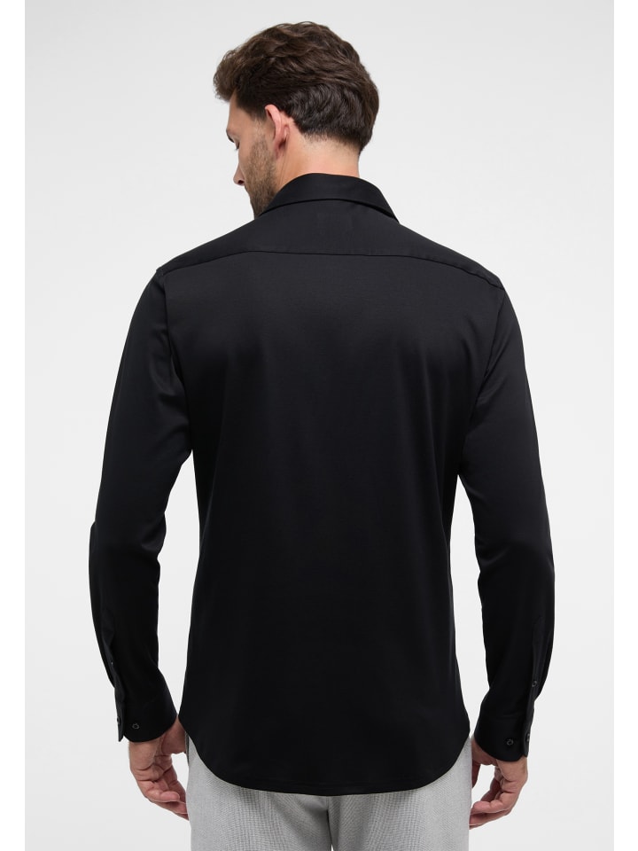 Eterna Hemd MODERN FIT in schwarz günstig kaufen