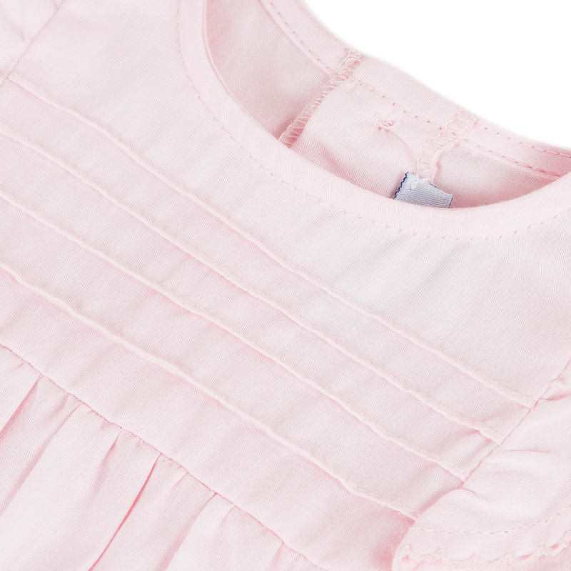 Ensemble bloomer en satin rose naissance Absorba