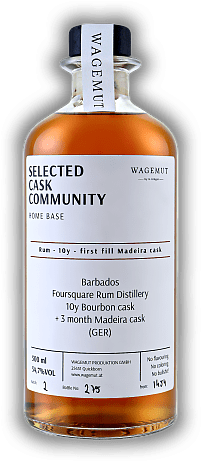 Wagemut Selected Cask Community Home Base 10 Years 54,7% Wagemut Selected Cask Community Home Base 10 Years 54,7%  Alter 10 J. - 0,5	 Liter - Vol 54,7%