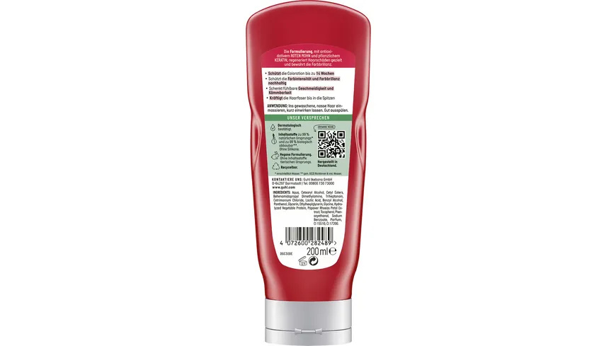 GUHL COLOR SCHUTZ & PFLEGE Farbglanz Spülung für coloriertes 200 ml