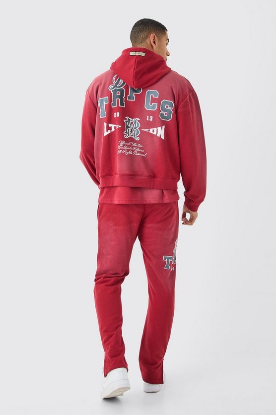 Jogginghose mit Seitenschlitz