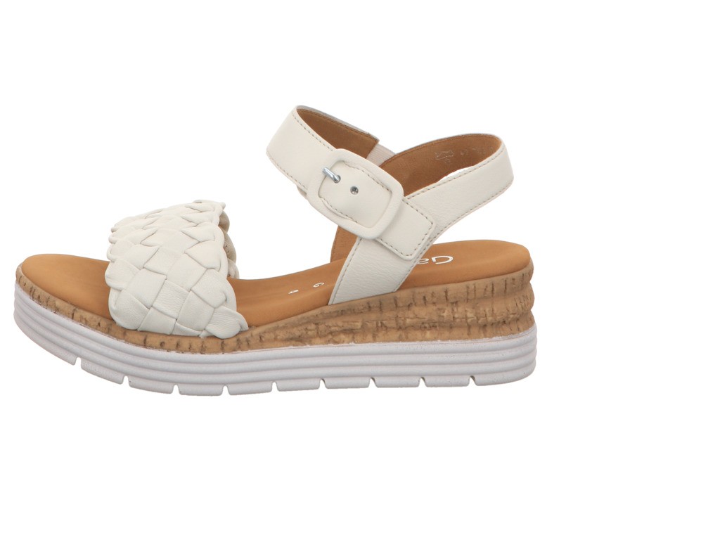 GABOR Klassische Sandalen weiss