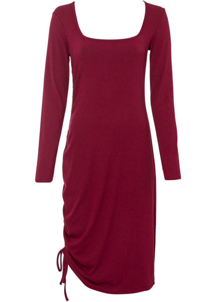 Ripp-Jerseykleid