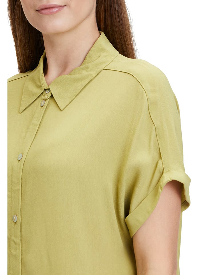CARTOON Bluse in Moosgrün günstig kaufen