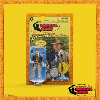 Indiana Jones Retro Collection Actionfigur Indiana Jones (Der letzte Kreuzzug) 10 cm