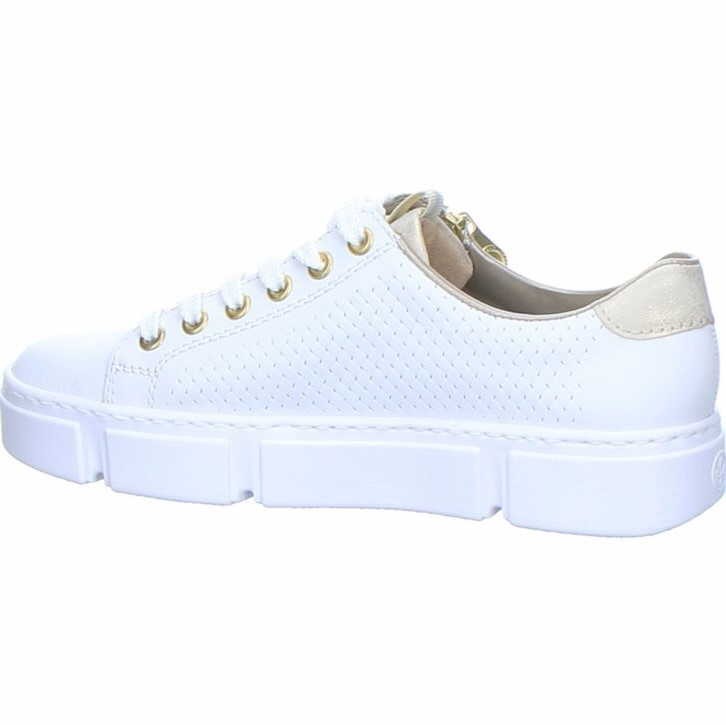 RIEKER Stiefeletten weiss