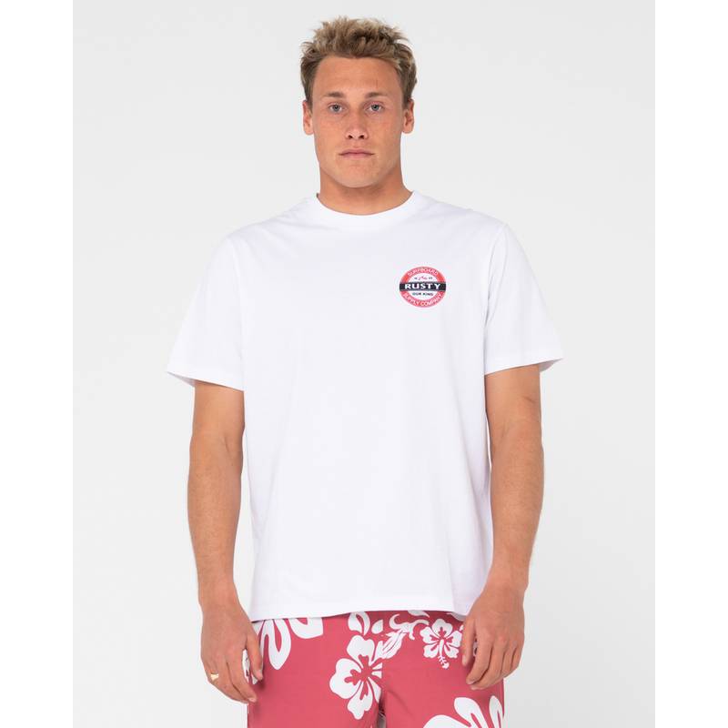RUSTY BOTTLE CAP SHORT SLEEVE TEE T-Shirt Herren
