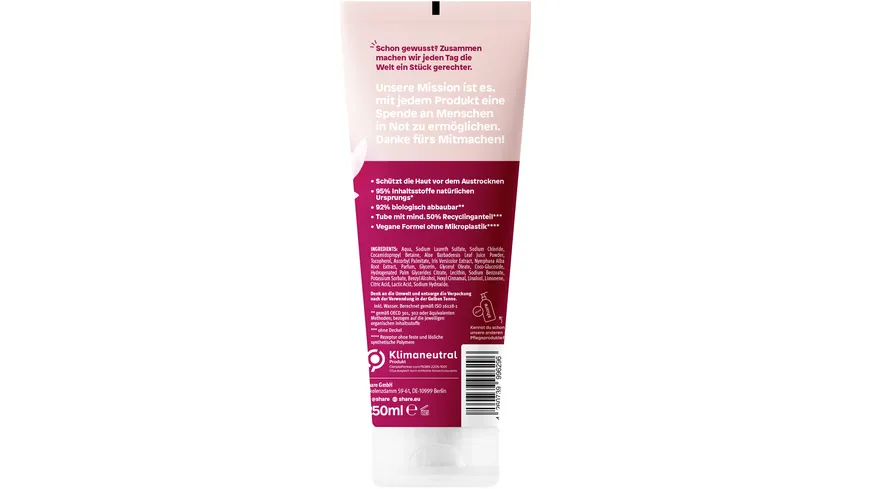 share Pflegedusche Wasserlilie & Aloe Vera 250 ml