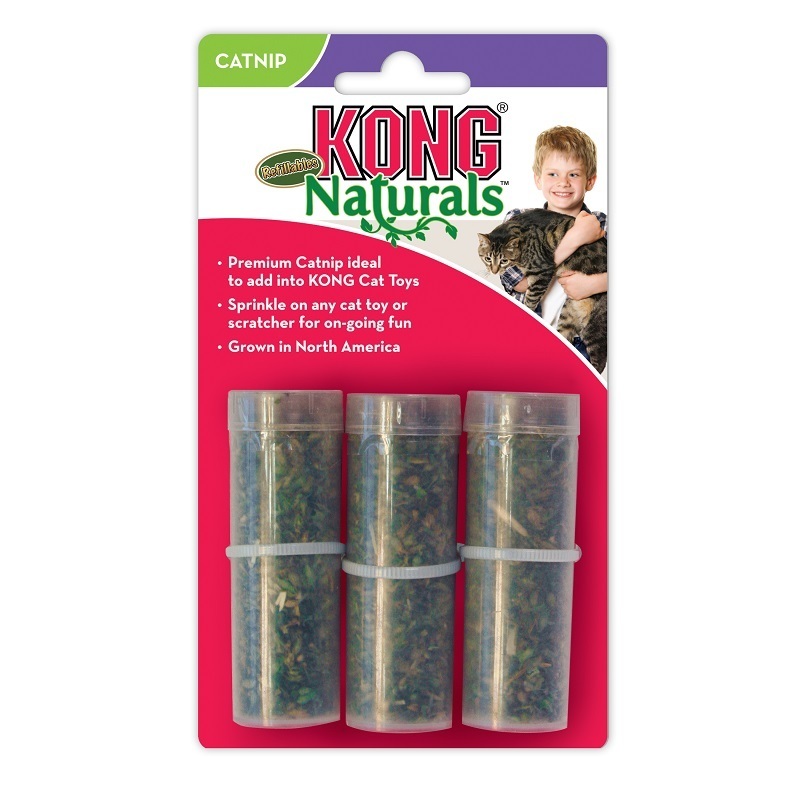 KONG Baldrian & Catnipspielzeug KONG Katzenminze 3er Pack
