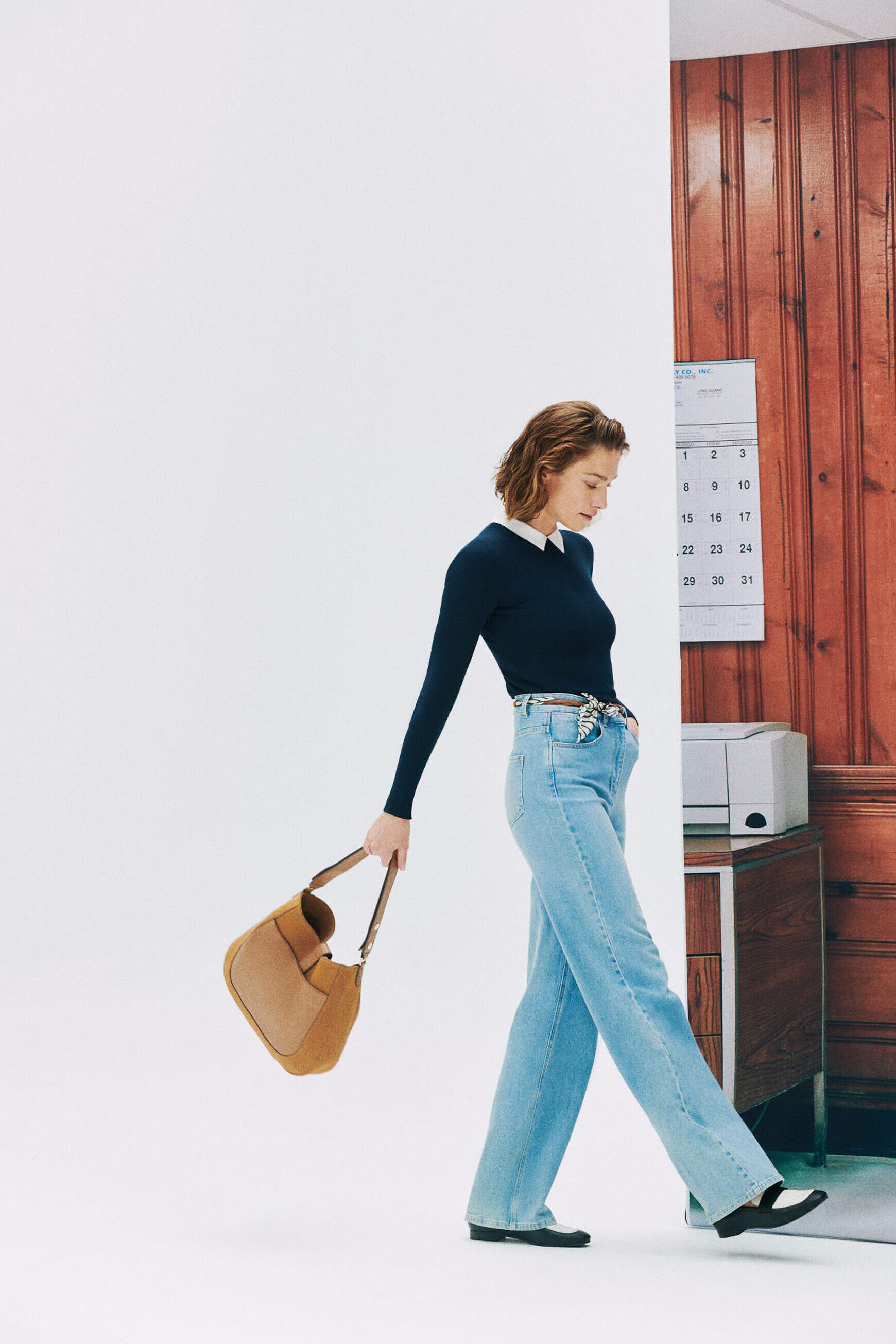 Pull margareth bleu marine femme