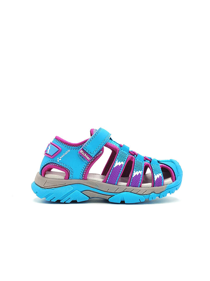 Richter Shoes Halbsandalen in Hellblau günstig kaufen
