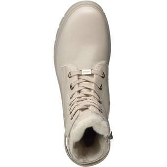 Tom Tailor Schnür Boots in beige