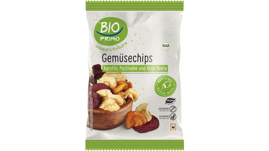 BIO PRIMO Bio Gemüsechips 80 g
