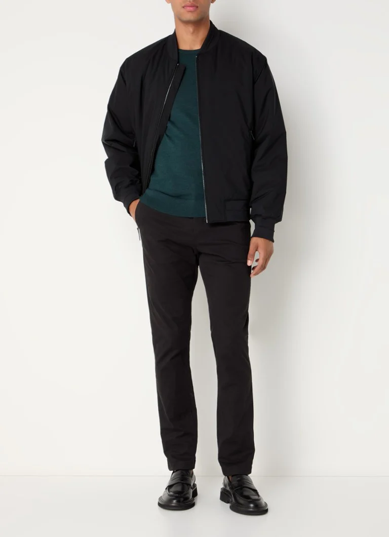 Giacca bomber trapuntata Calvin Klein Hero con tasche con zip