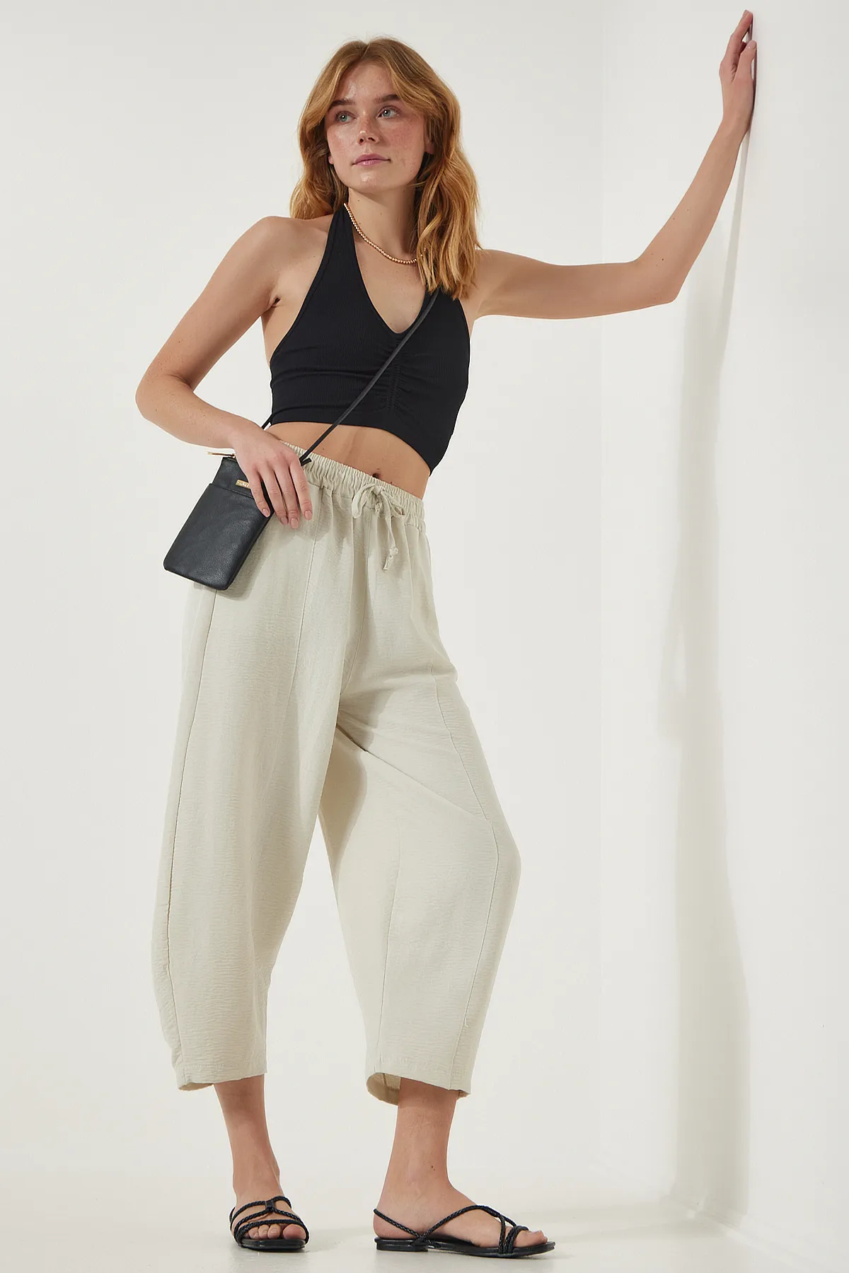 Happiness İstanbul  Hose - Dunkelblau - Karottenhose