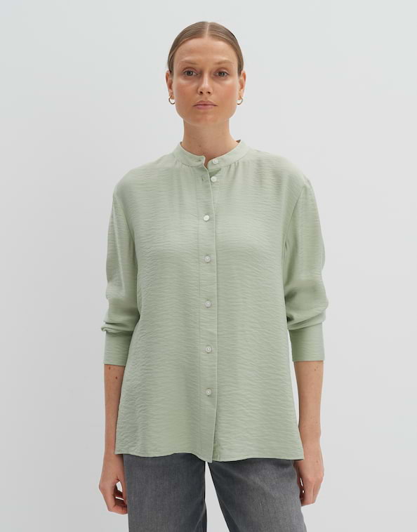 Stehkragenbluse Ziano