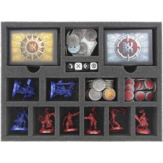 Schaumstoffeinlage für Warhammer Shadespire inklusive Schaumstoffdeckel
