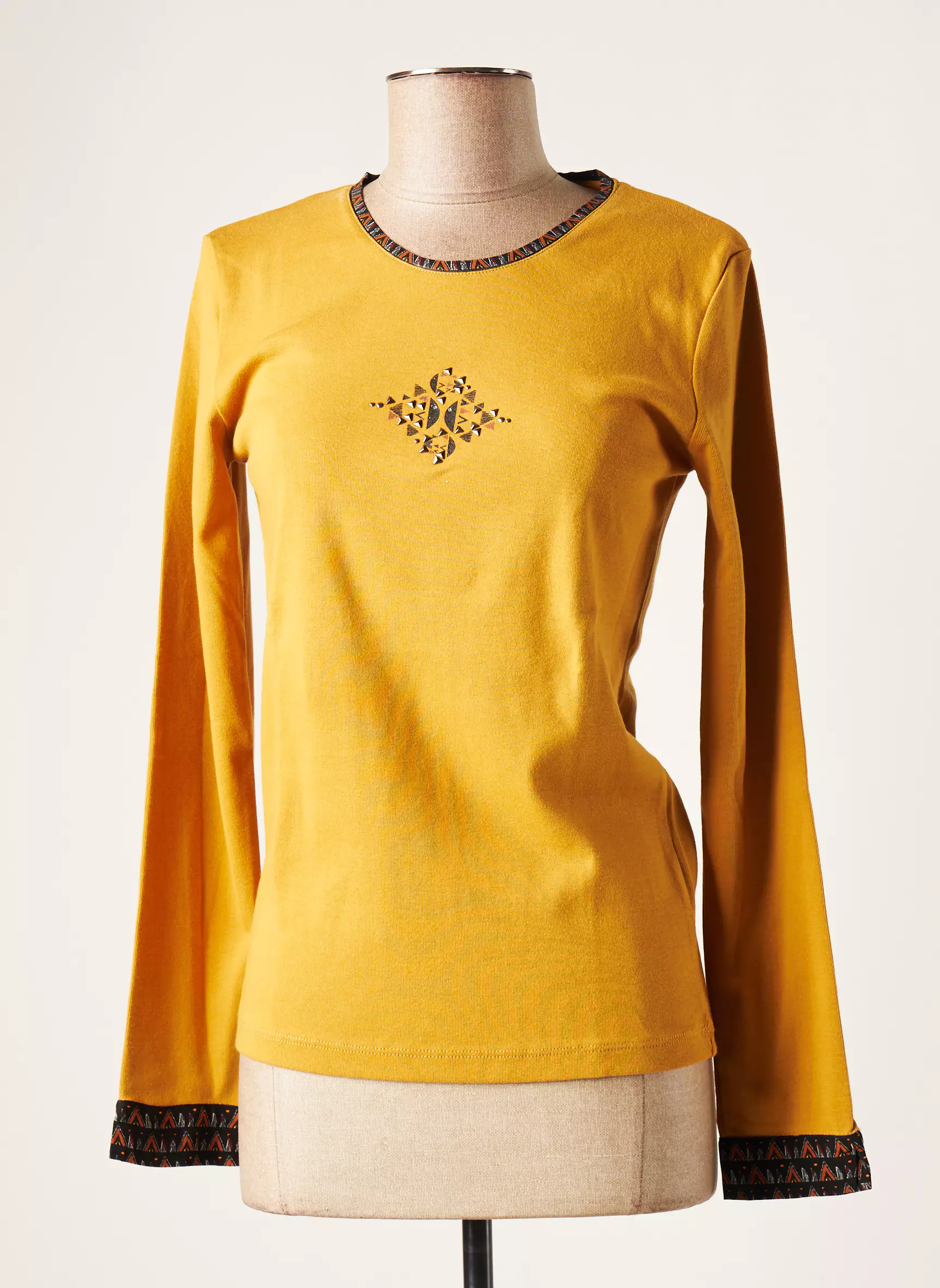 Thalassa Tshirts Femme couleur jaune