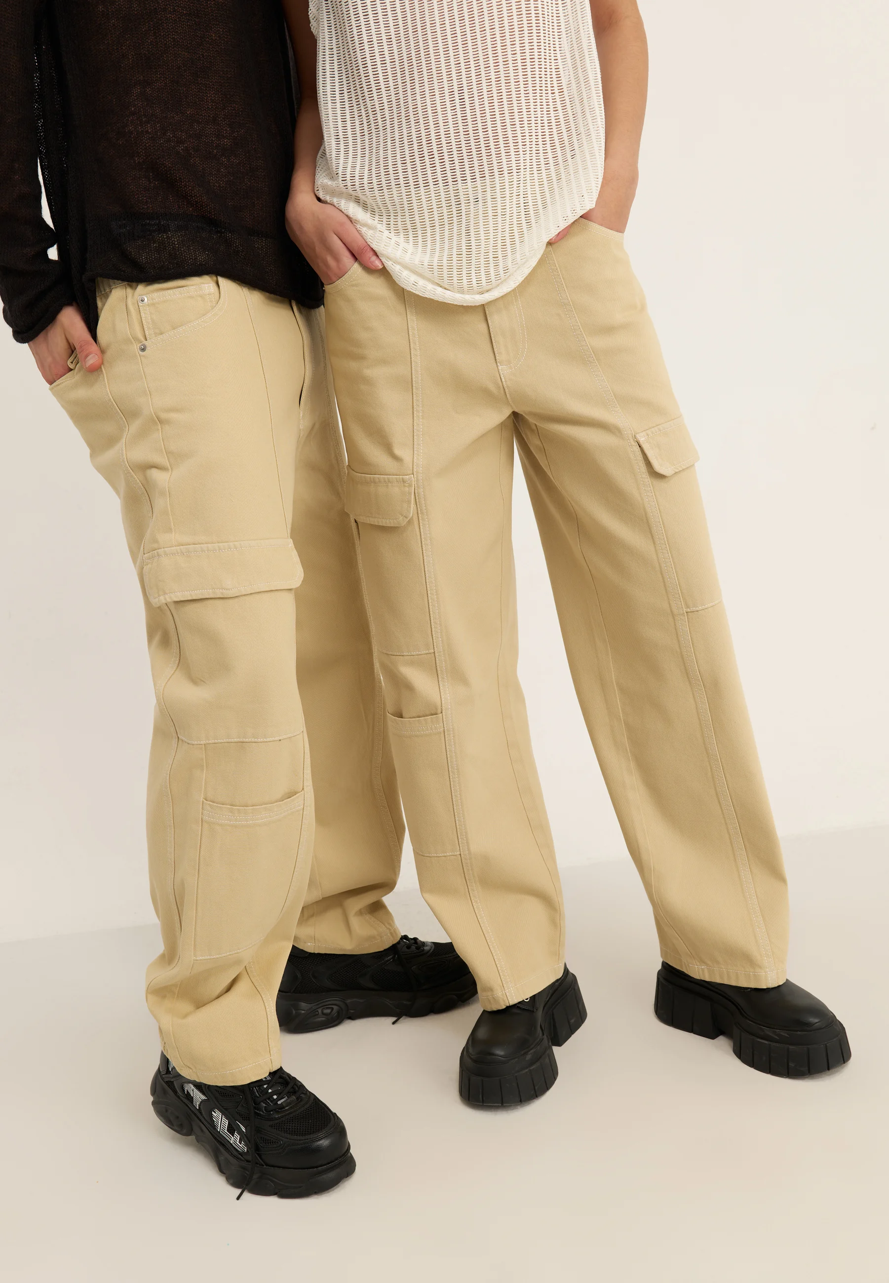 YOURTURN UNISEX - Pantalones cargo