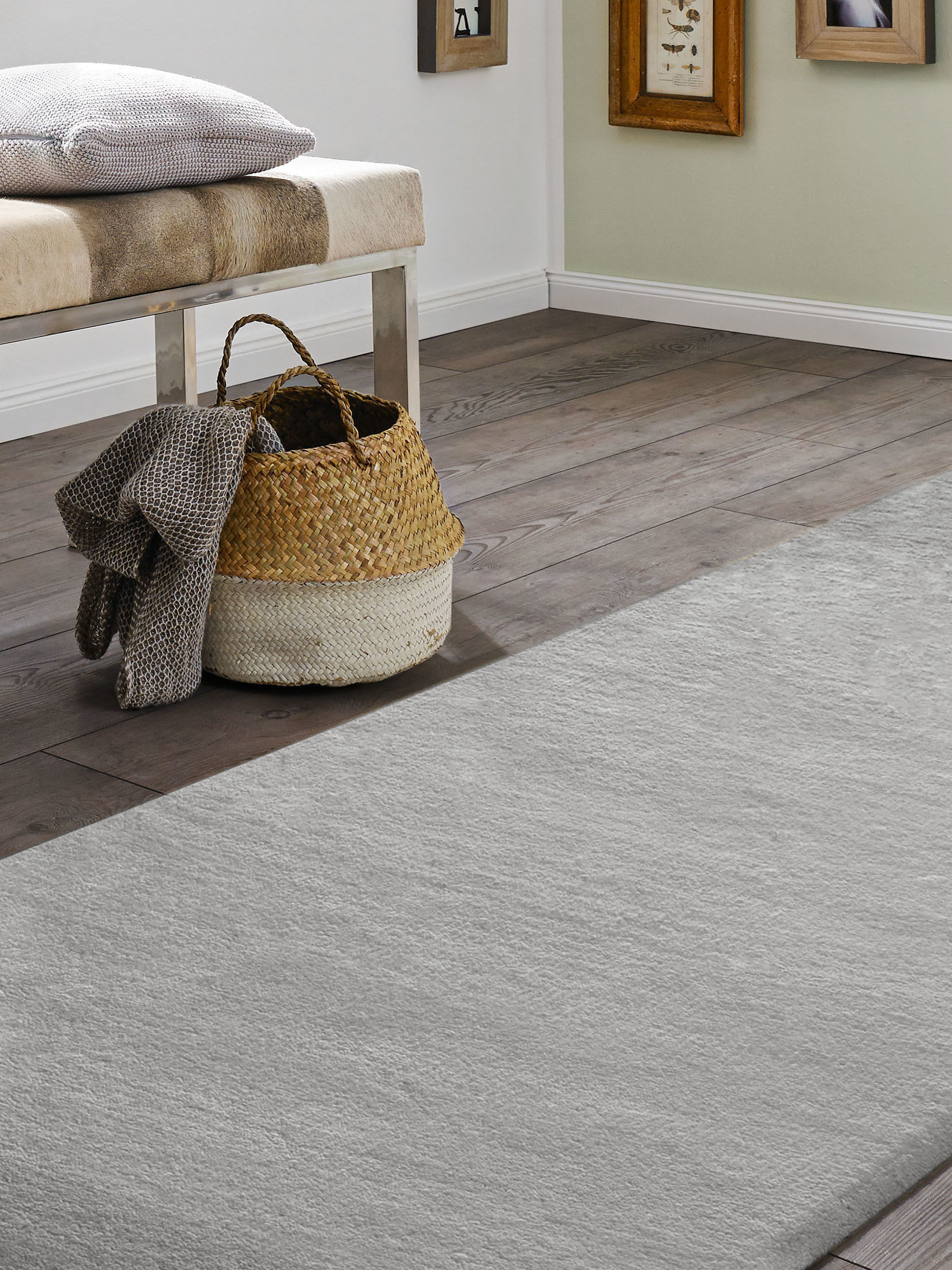 Mavora Woll-Teppich, Stone Grey