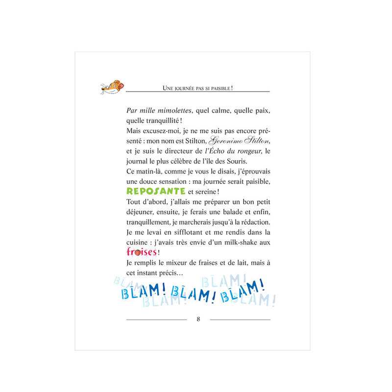 Livre Geronimo stilton t100 terreur sur les co - Albin Michel jeunesse