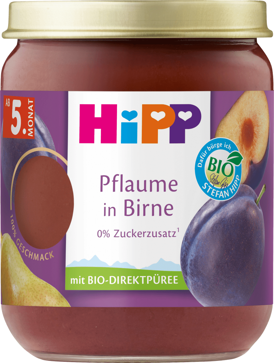 Früchte Premium Pflaume in Birne ab 5. Monat, 160 g